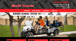 Desktop Screenshot of fatboyscarts.com